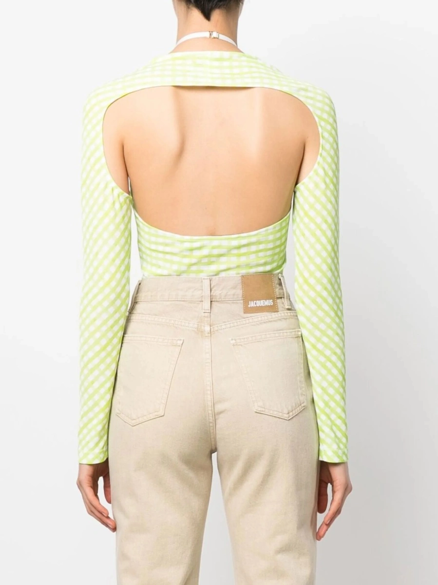 Tricou JACQUEMUS verde - Img 4