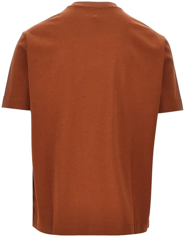 Tricou Jersey T-shirt with embossed logo - Img 3
