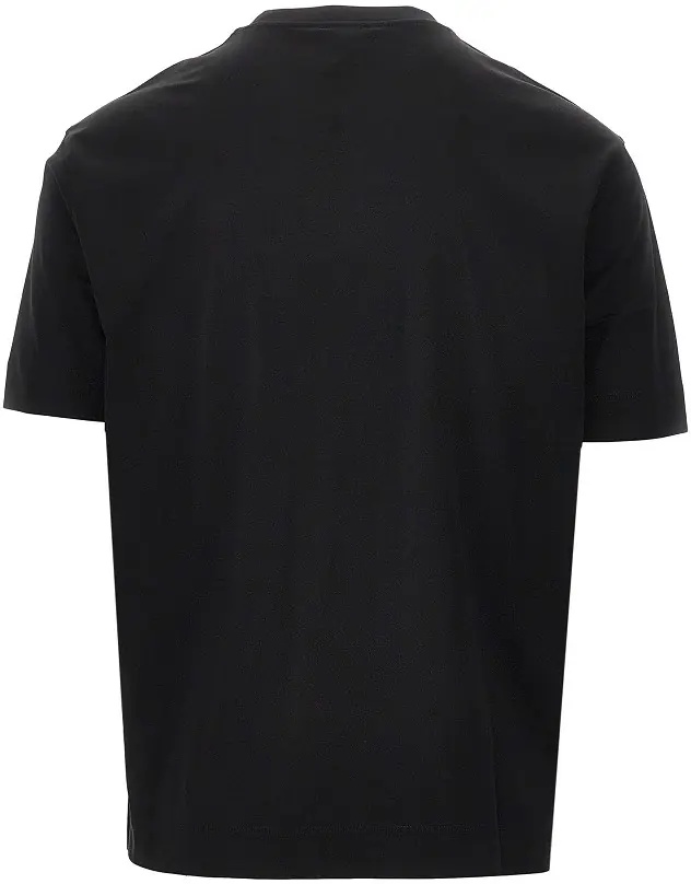 Tricou Jersey T-shirt with logo print - Img 3