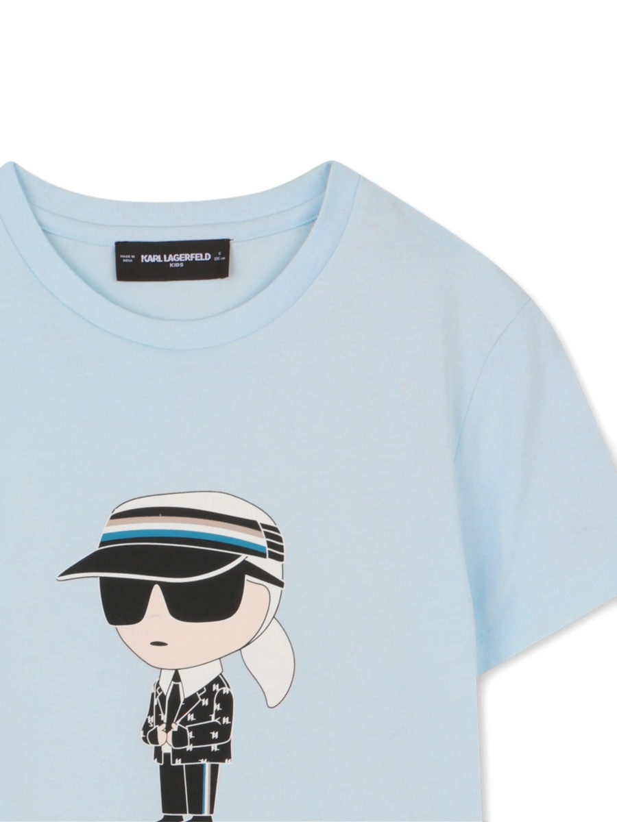 Tricou Karl Lagerfeld albastru - Img 3