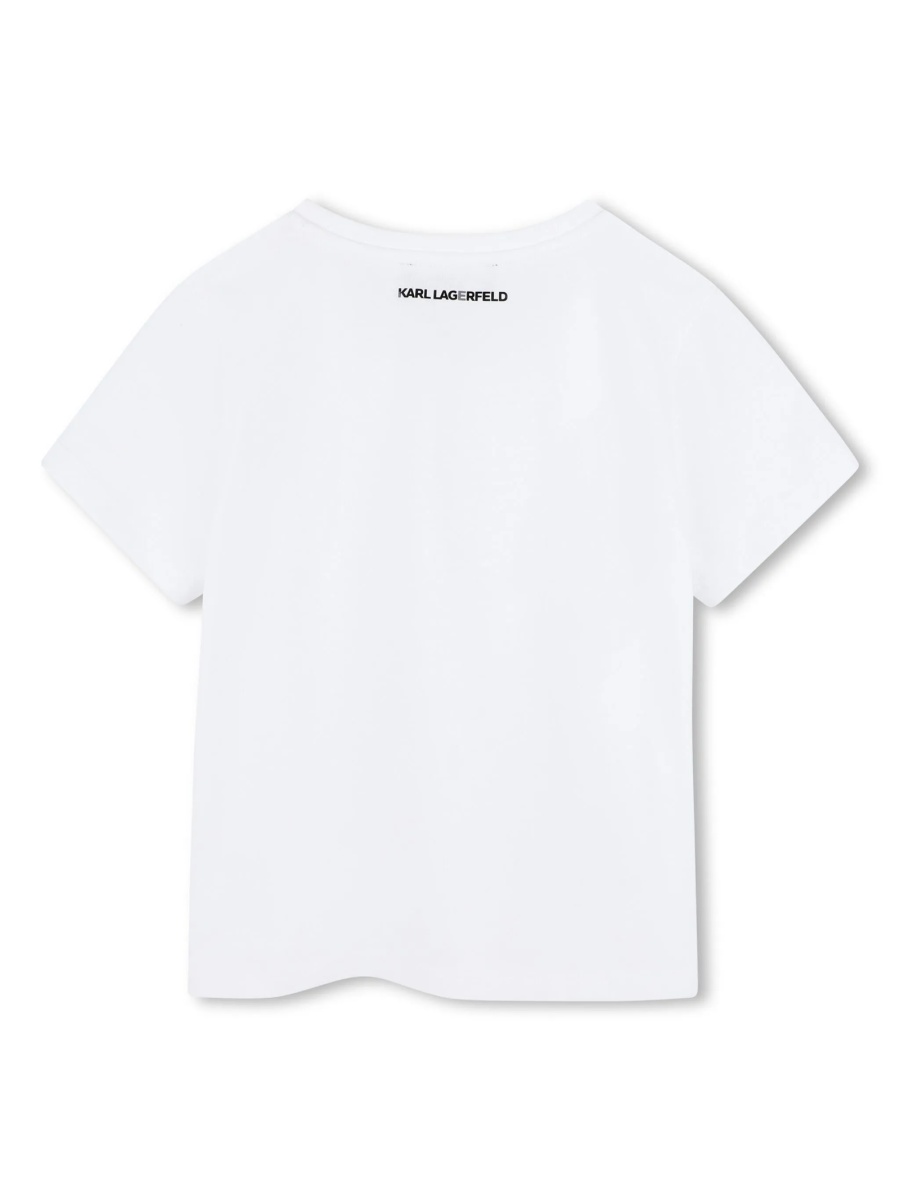 Tricou Karl Lagerfeld alb - Img 2