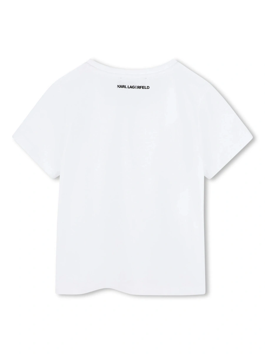 Tricou Karl Lagerfeld alb - Img 2