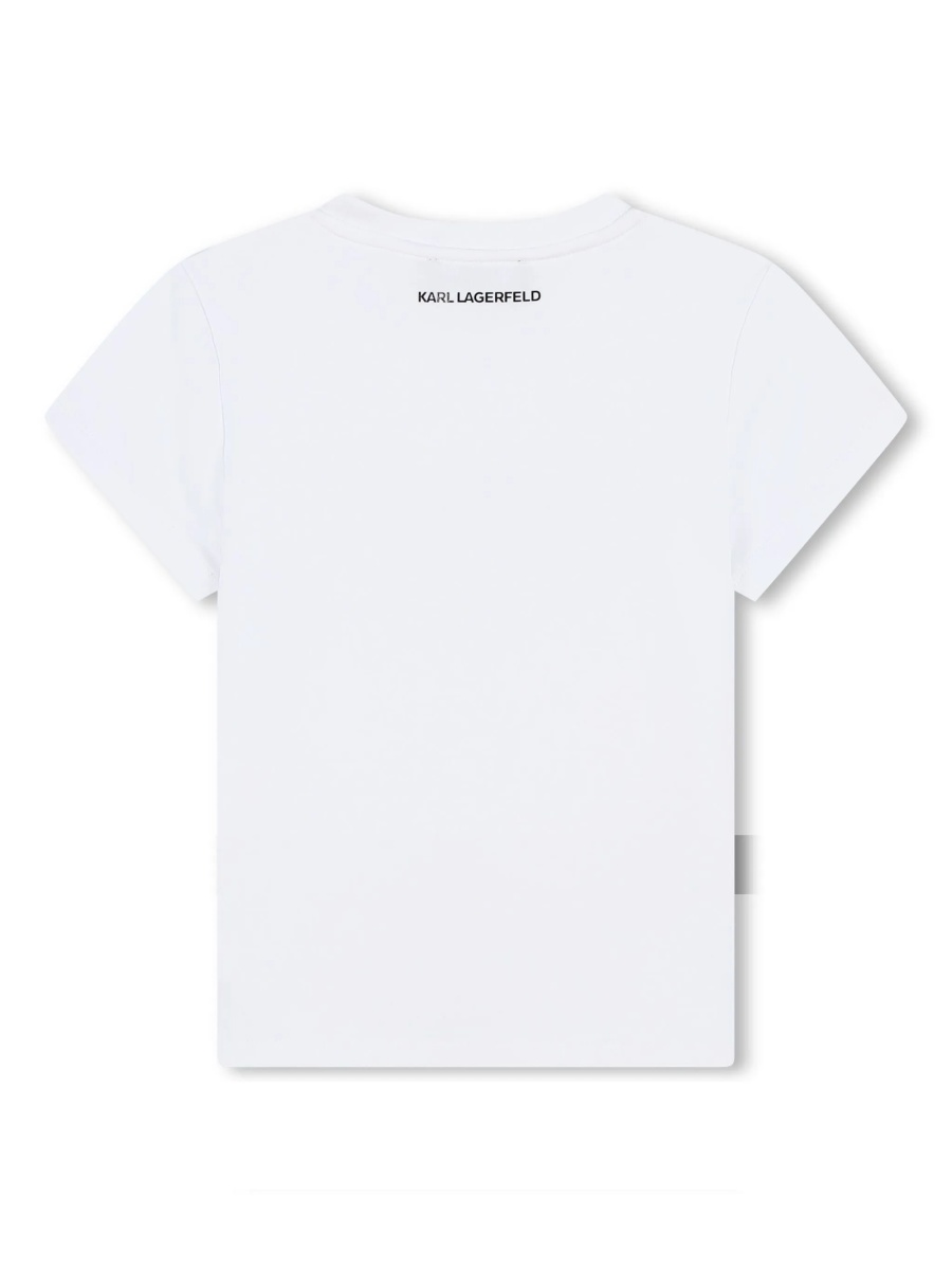 Tricou Karl Lagerfeld alb - Img 2