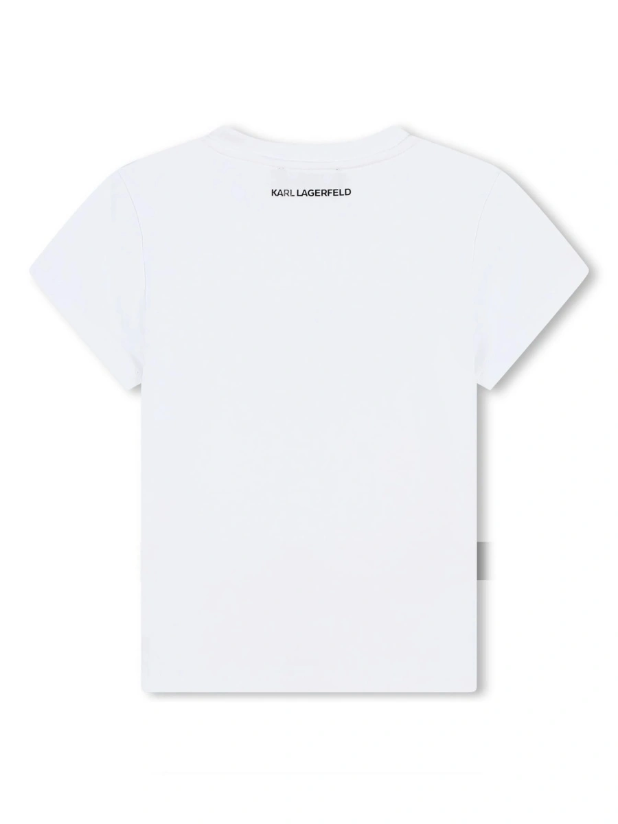 Tricou Karl Lagerfeld alb - Img 2