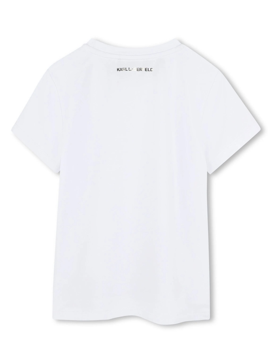 Tricou Karl Lagerfeld alb - Img 2