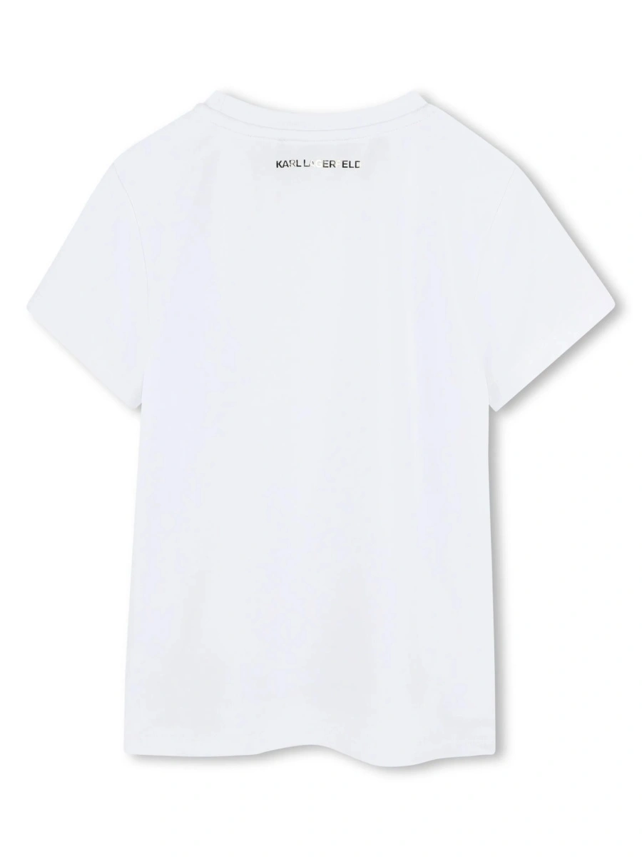 Tricou Karl Lagerfeld alb - Img 2