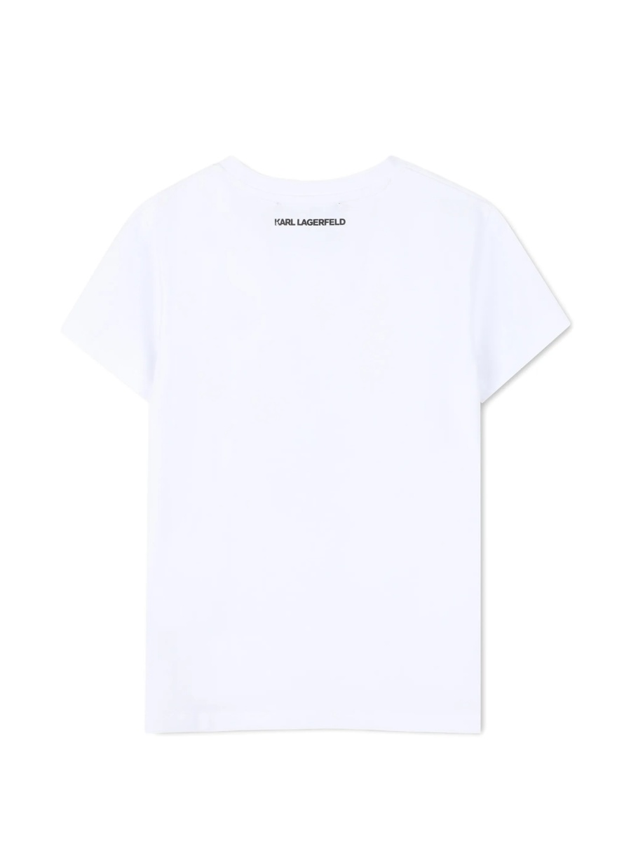 Tricou Karl Lagerfeld alb - Img 2