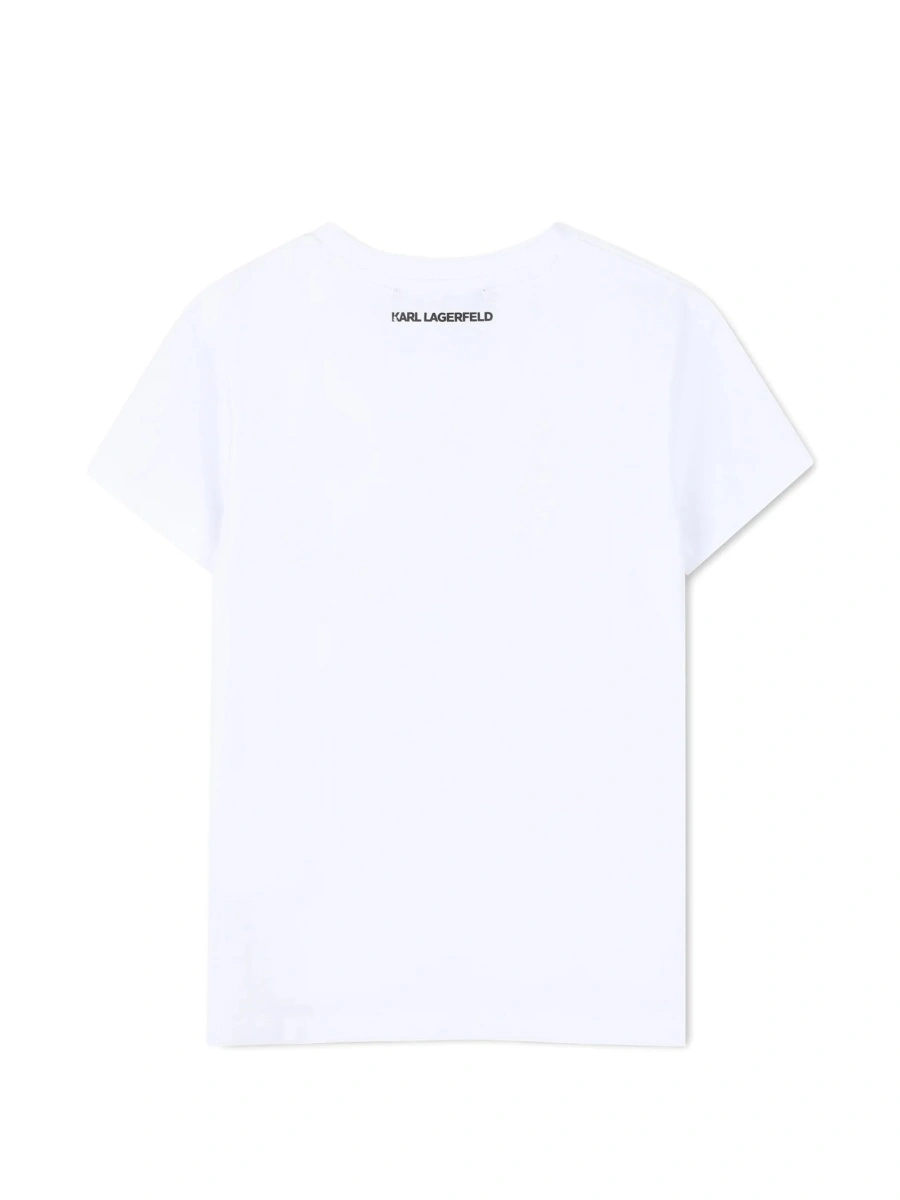 Tricou Karl Lagerfeld alb - Img 2