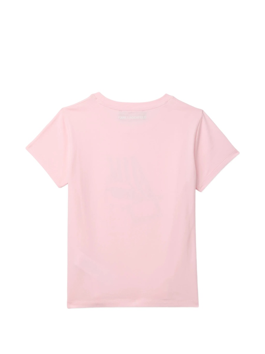 Tricou Karl Lagerfeld roz - Img 2