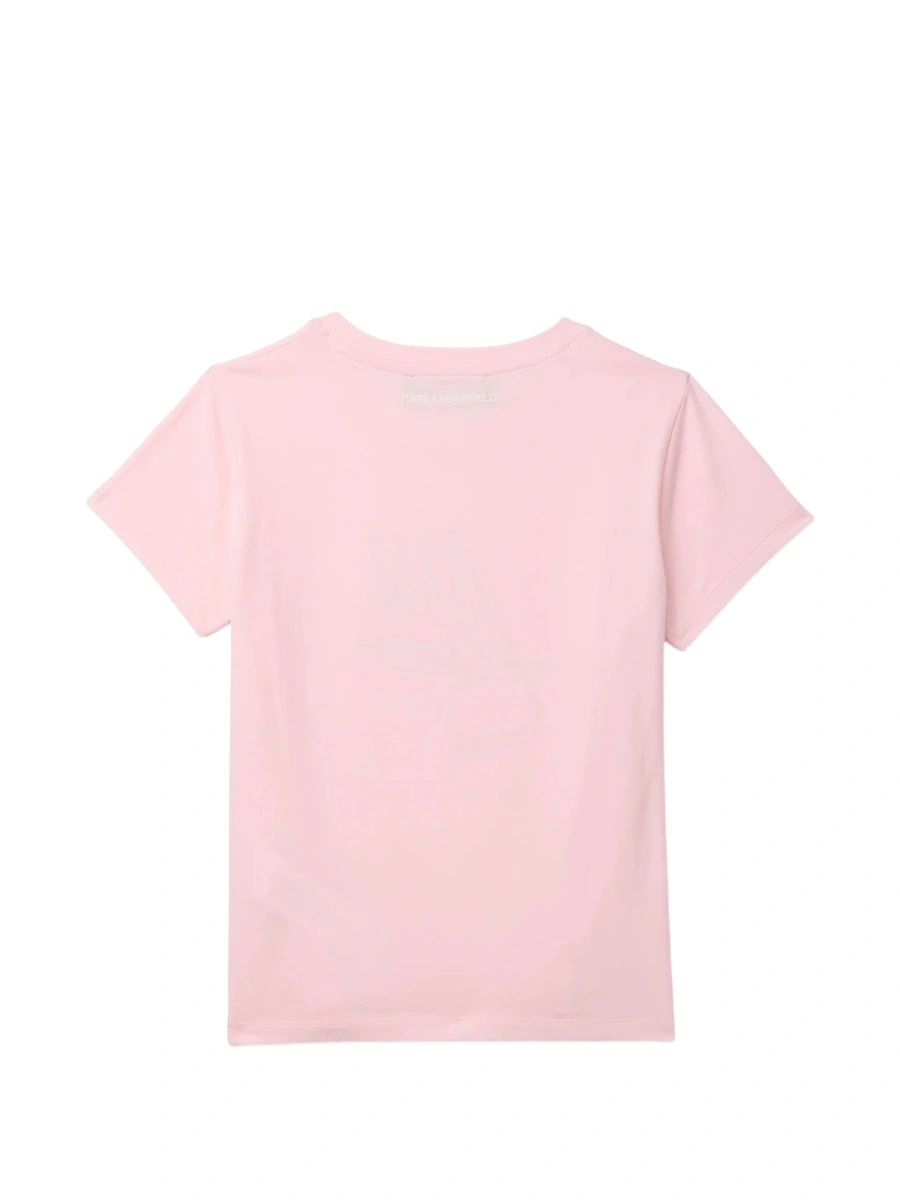 Tricou Karl Lagerfeld roz - Img 2
