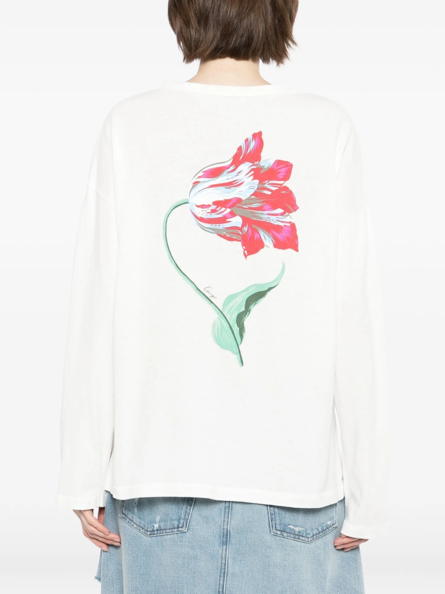 Tricou Kenzo alb - Img 4