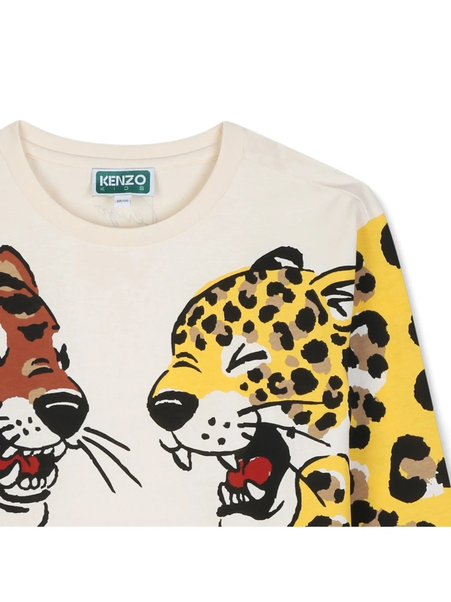 Tricou Kenzo multicolor din bumbac - Img 5