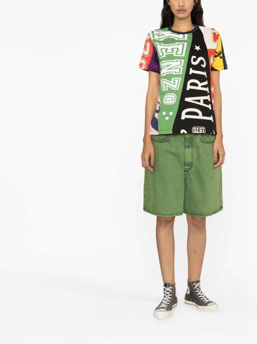 Tricou Kenzo verde - Img 2