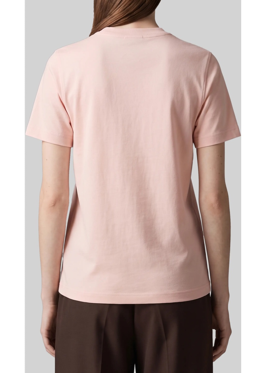 Tricou Knight Check Cotton T-Shirt - Img 3