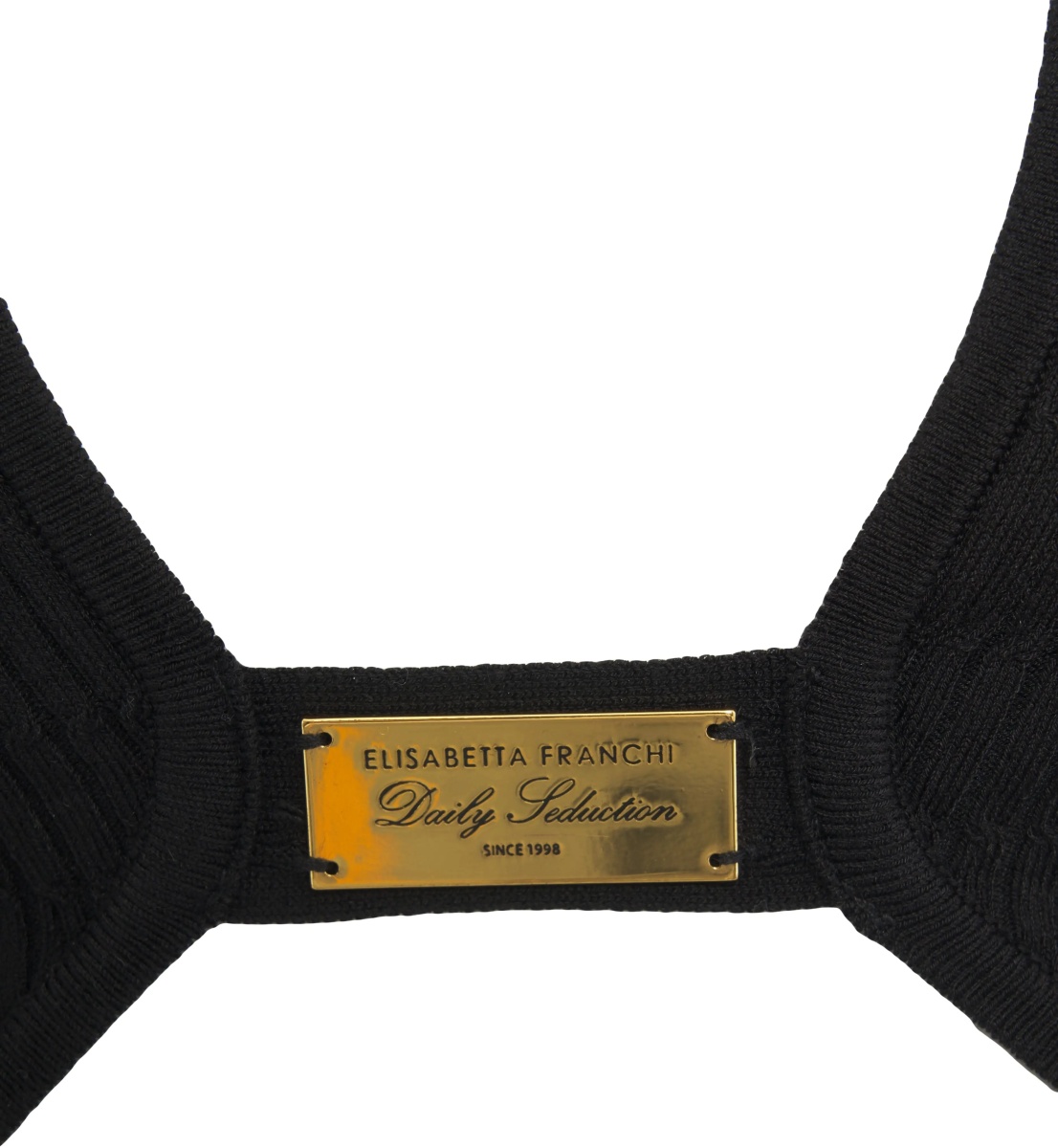Tricou Knit top with logo details - Img 4