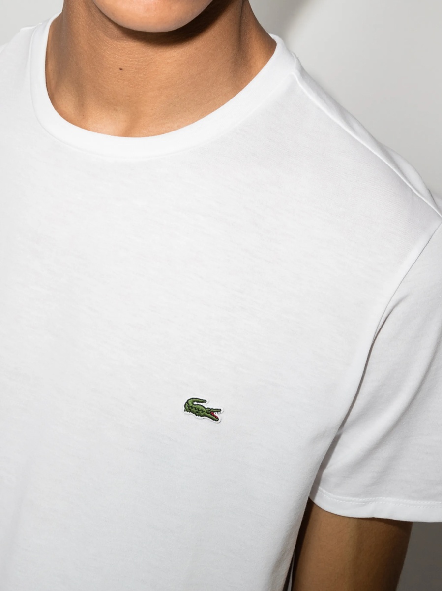 Tricou Lacoste alb - Img 4