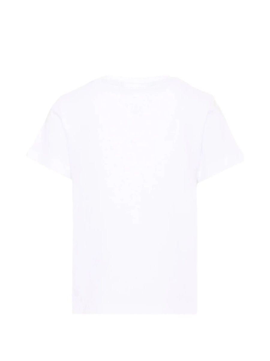 Tricou Lacoste Kids alb - Img 2