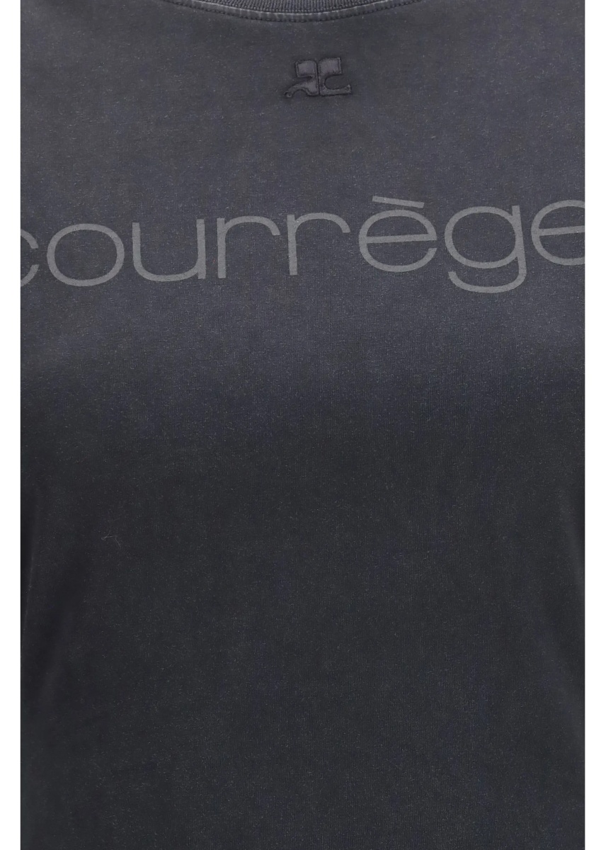 Tricou Logo print double sleeves T-shirt - Img 3
