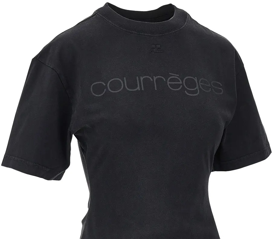 Tricou Logo print Fitted T-shirt - Img 2