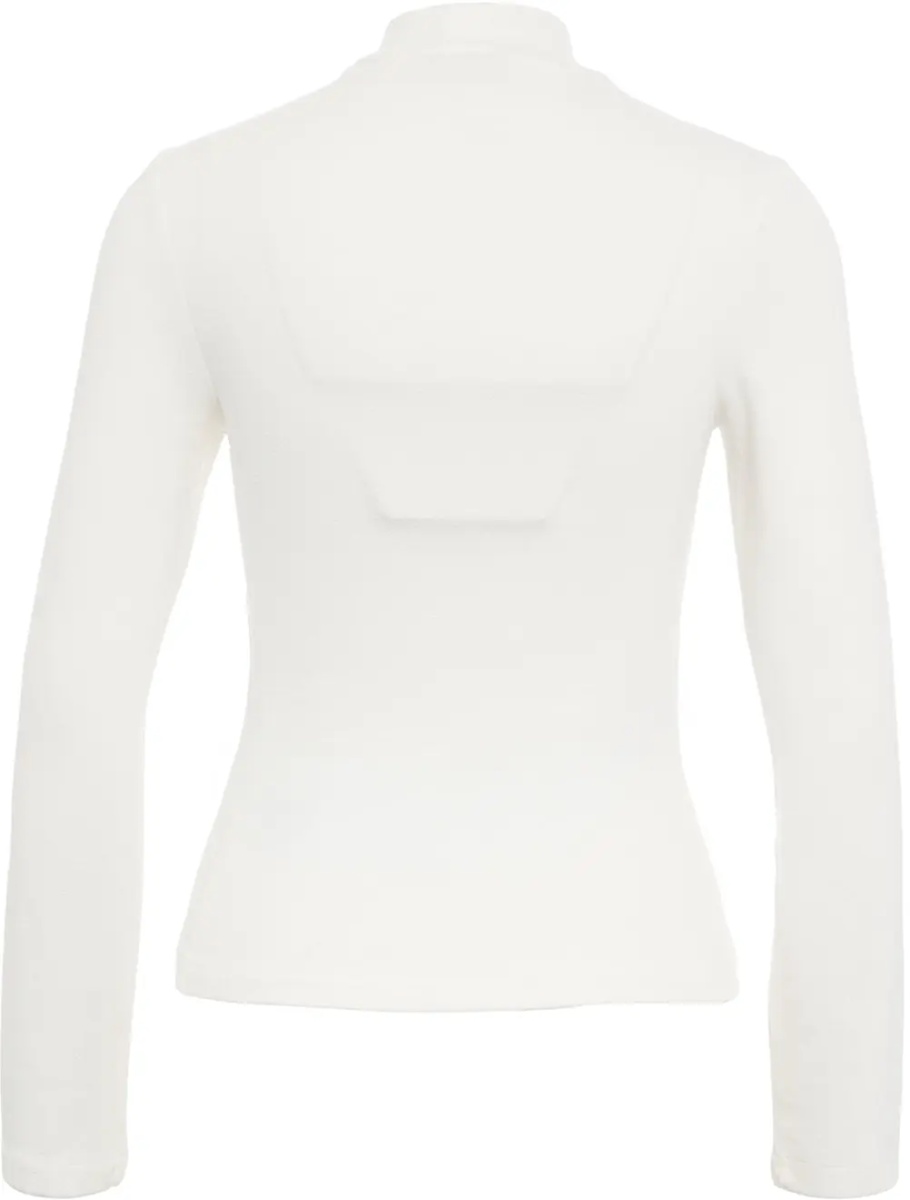 Tricou Long-sleeved t-shirt with floral appliqué - Img 2
