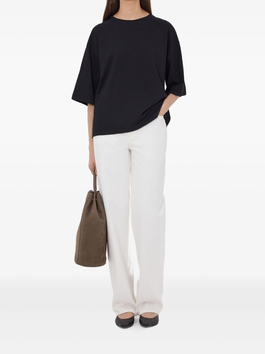 Tricou LOULOU DE SAISON negru - Img 2