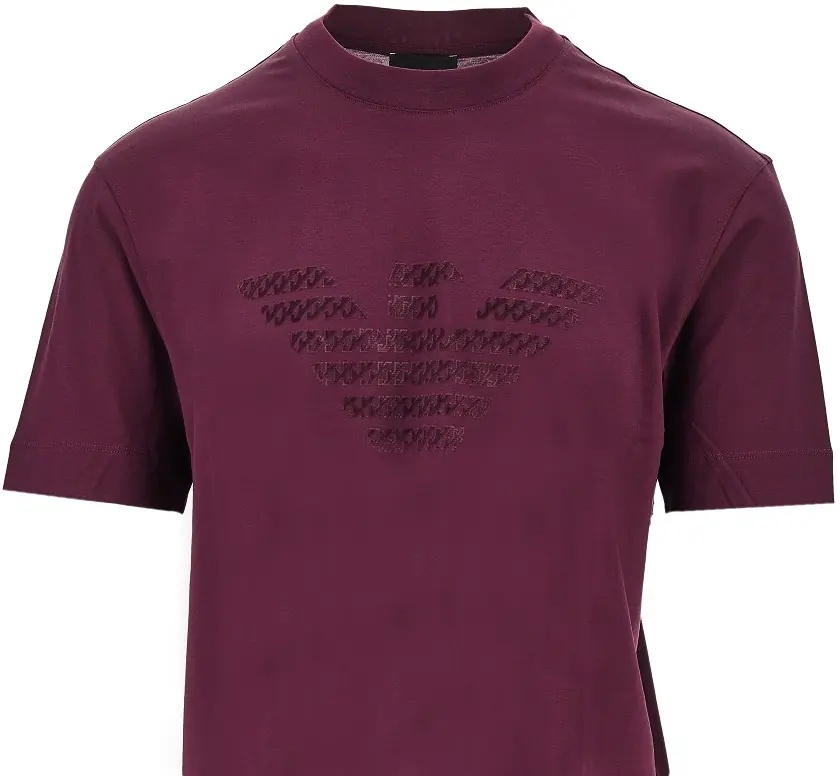 Tricou Lyocell and cotton blend T-shirt with logo - Img 2