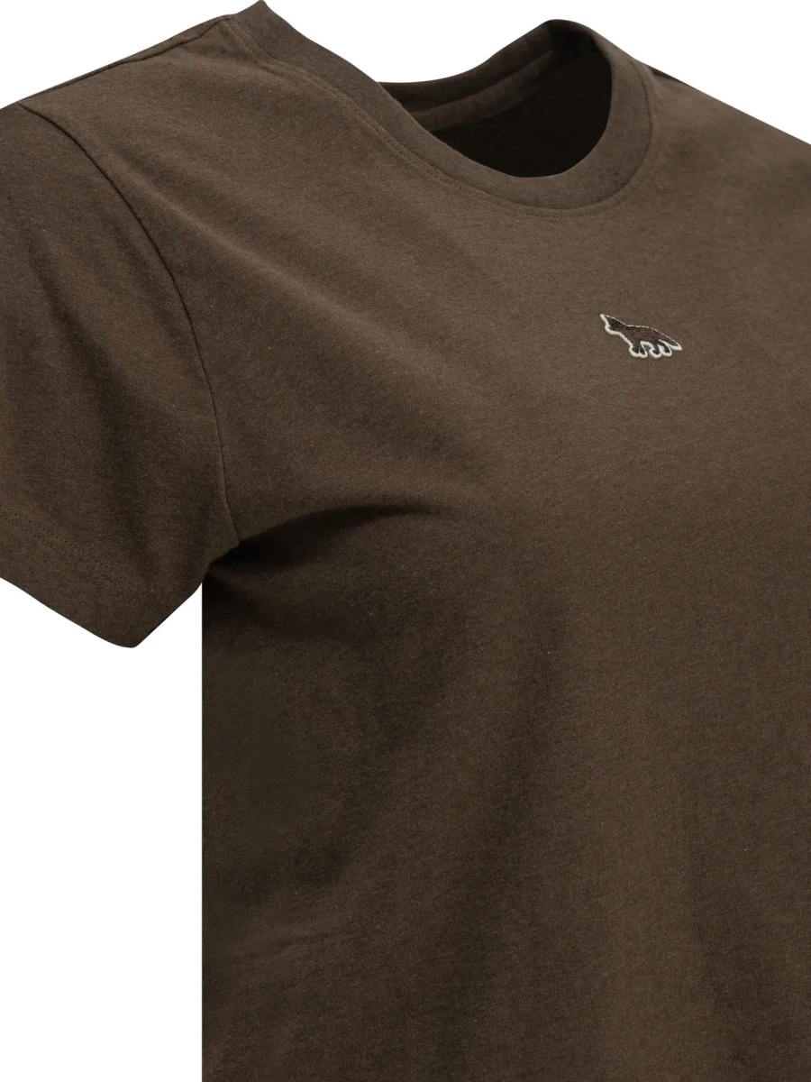 Tricou MAISON KITSUNÉ "Baby Fox" Crew-Neck T-Shirt - Img 4