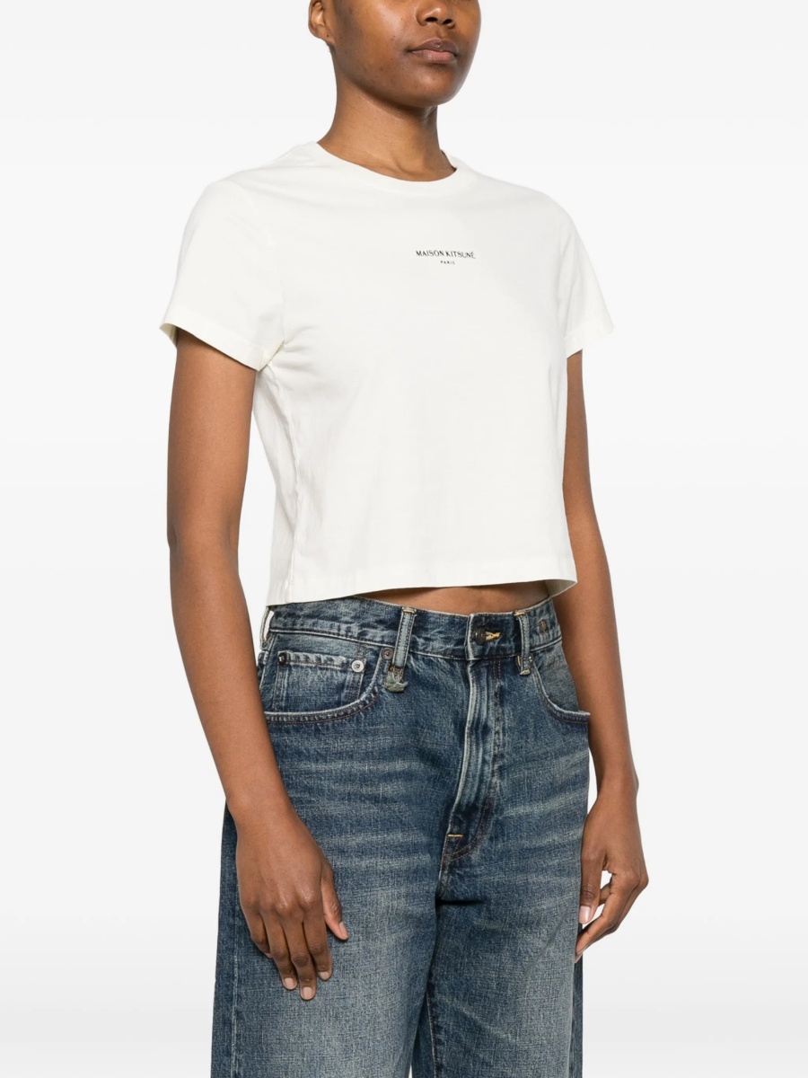 Tricou MAISON KITSUNÉ neutru - Img 3