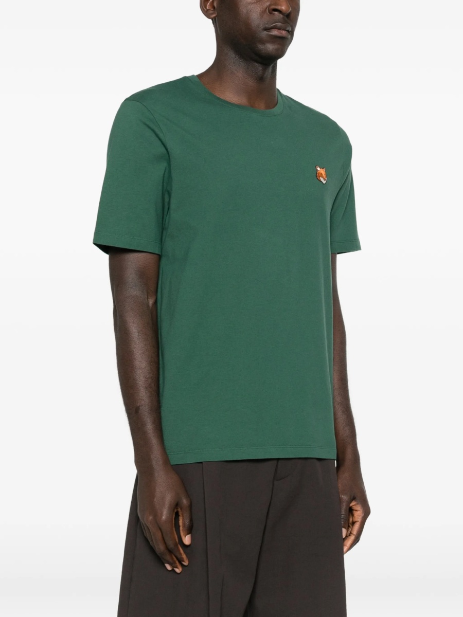 Tricou MAISON KITSUNÉ verde - Img 3