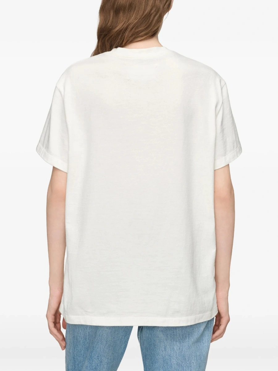 Tricou Maison Margiela alb - Img 5