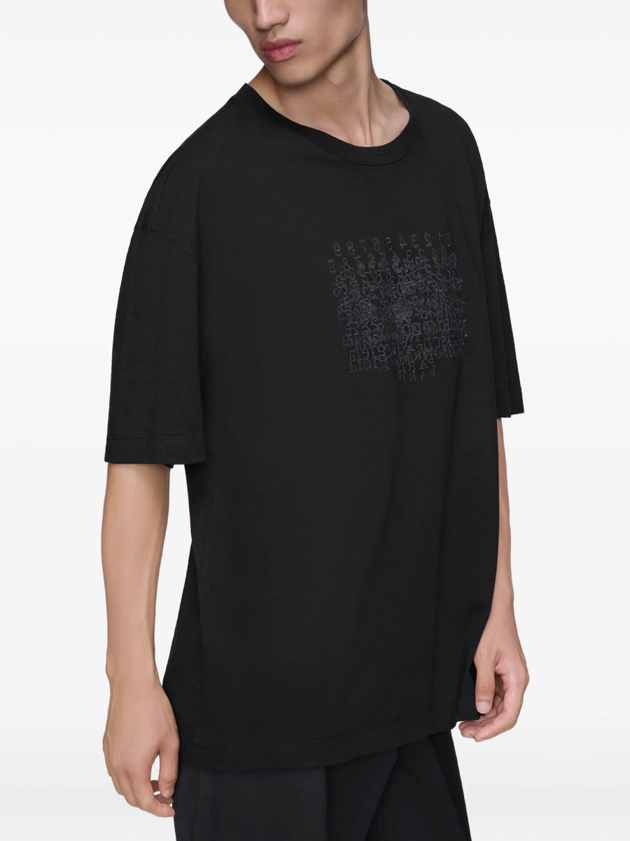 Tricou Maison Margiela negru - Img 4