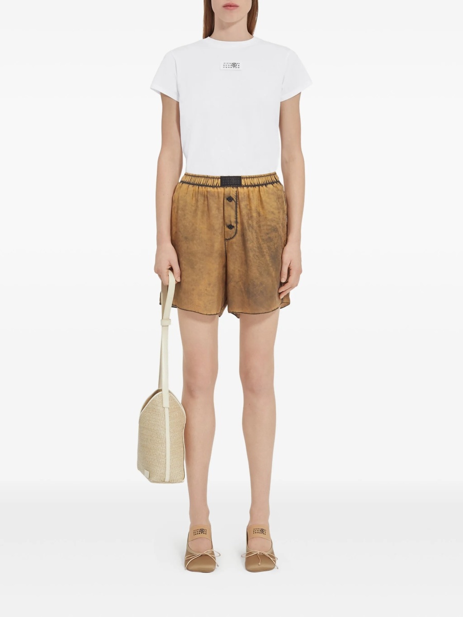 Tricou MM6 Maison Margiela alb - Img 2