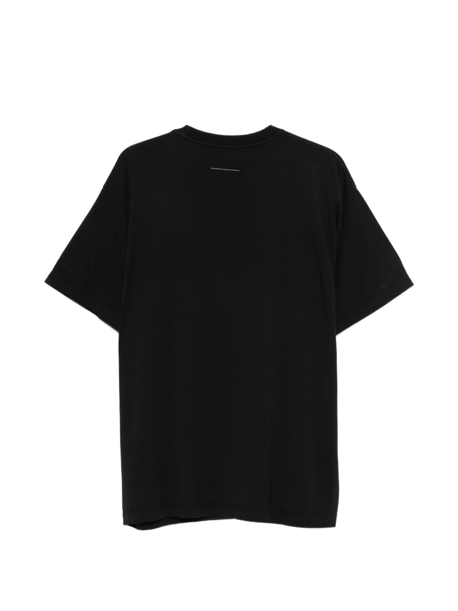 Tricou MM6 Maison Margiela negru - Img 2