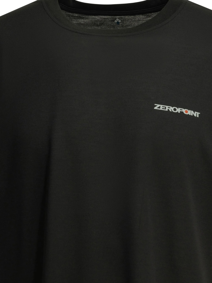 Tricou Montbell negru din poliester reciclat si polyester - Img 3