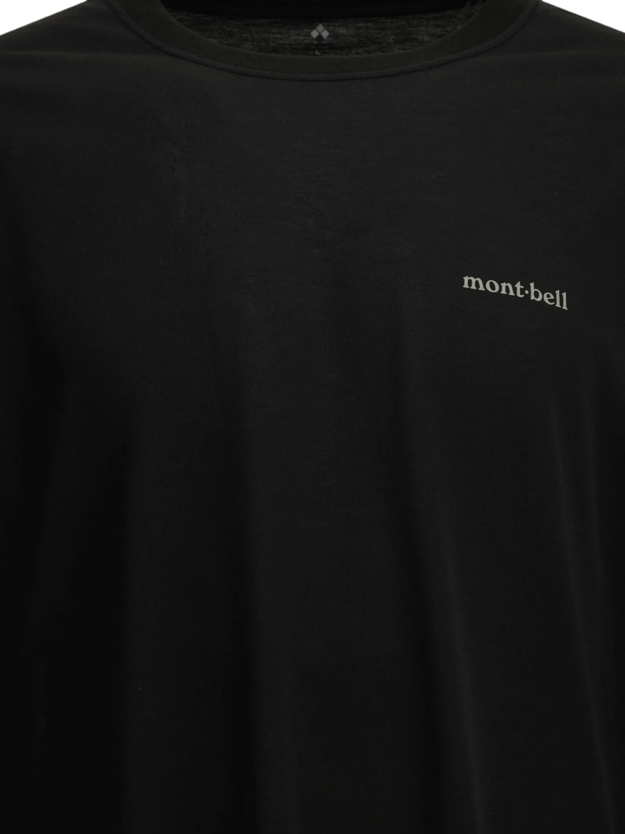 Tricou Montbell negru din polyester - Img 4