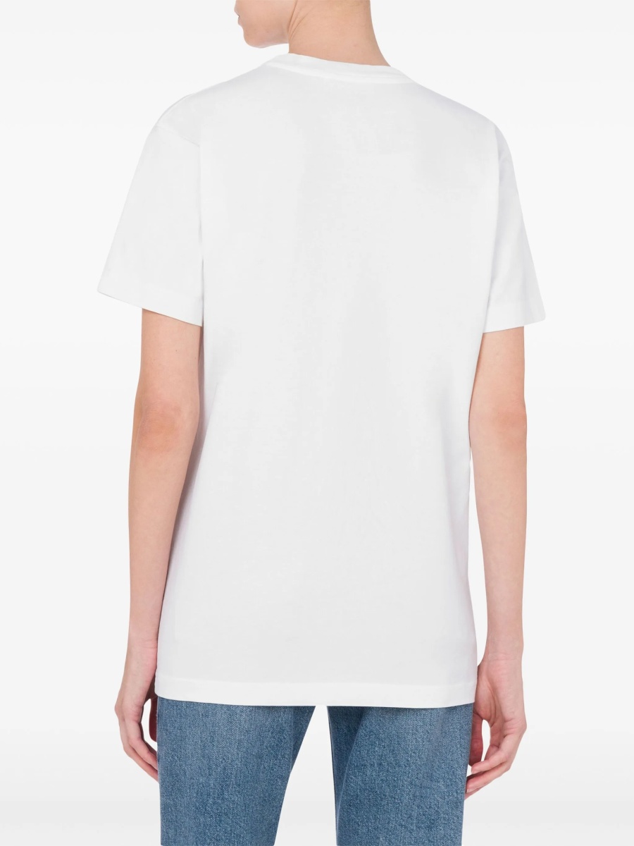 Tricou Moschino alb - Img 3