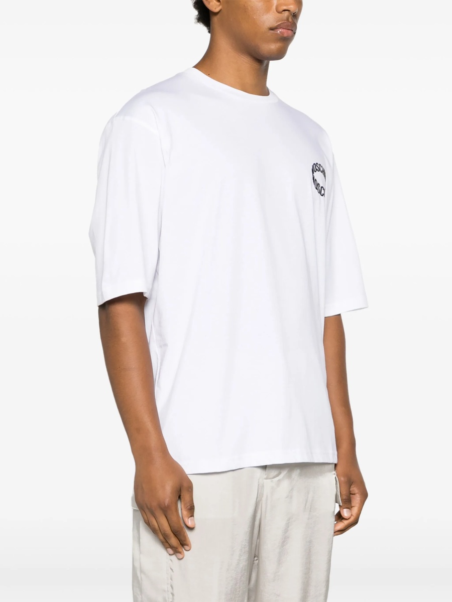 Tricou Moschino alb - Img 3