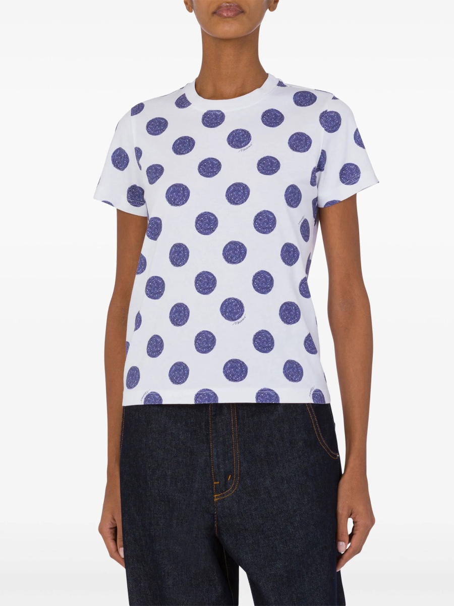 Tricou Moschino alb - Img 2