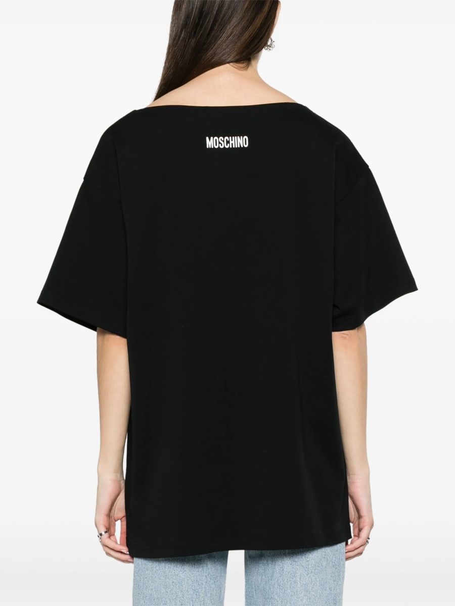 Tricou Moschino negru - Img 4