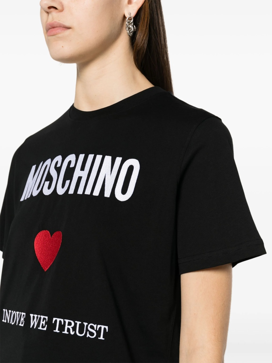 Tricou Moschino negru - Img 5