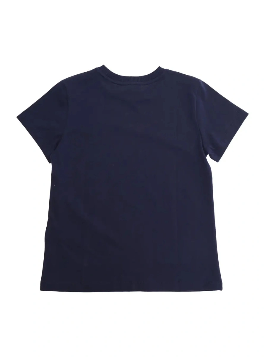 Tricou MoschinoS albastru din bumbac - Img 2