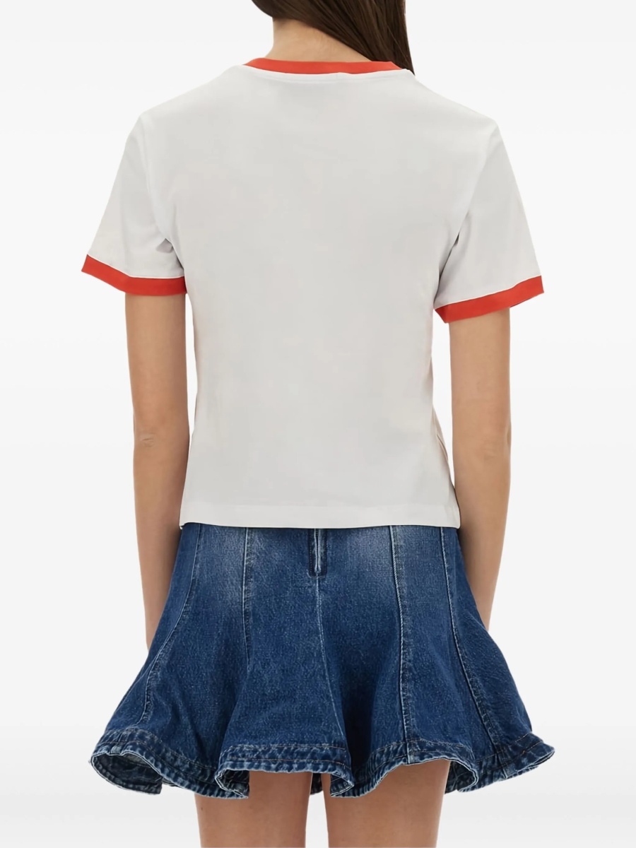 Tricou MSGM alb - Img 3