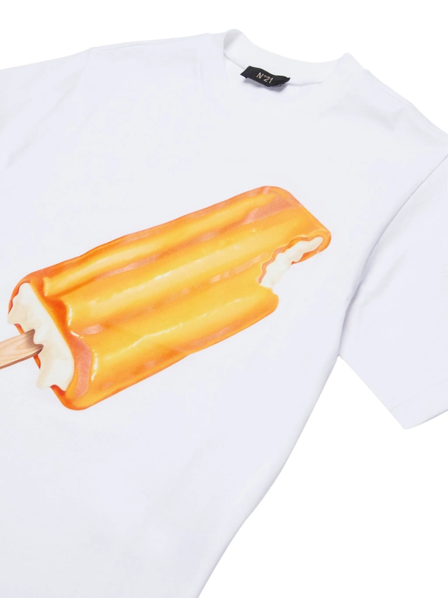 Tricou N°21 Kids alb - Img 4
