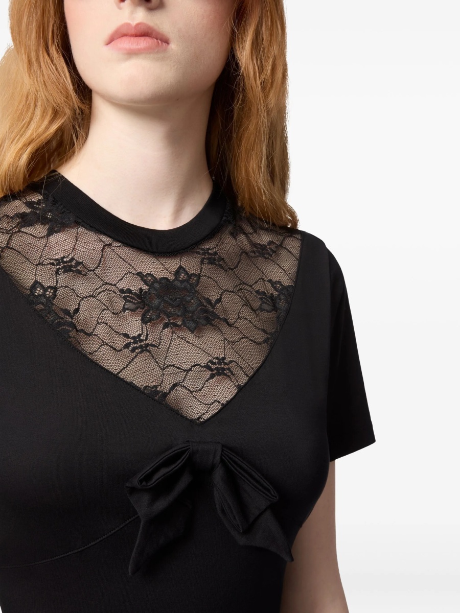 Tricou Nina Ricci negru - Img 5