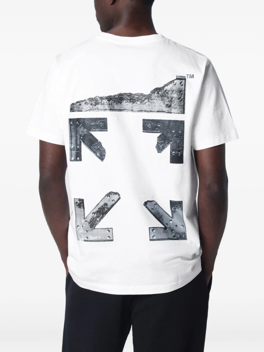Tricou Off-White alb - Img 3