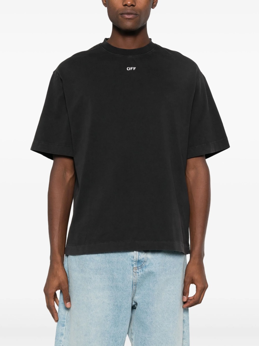 Tricou Off-White negru - Img 3