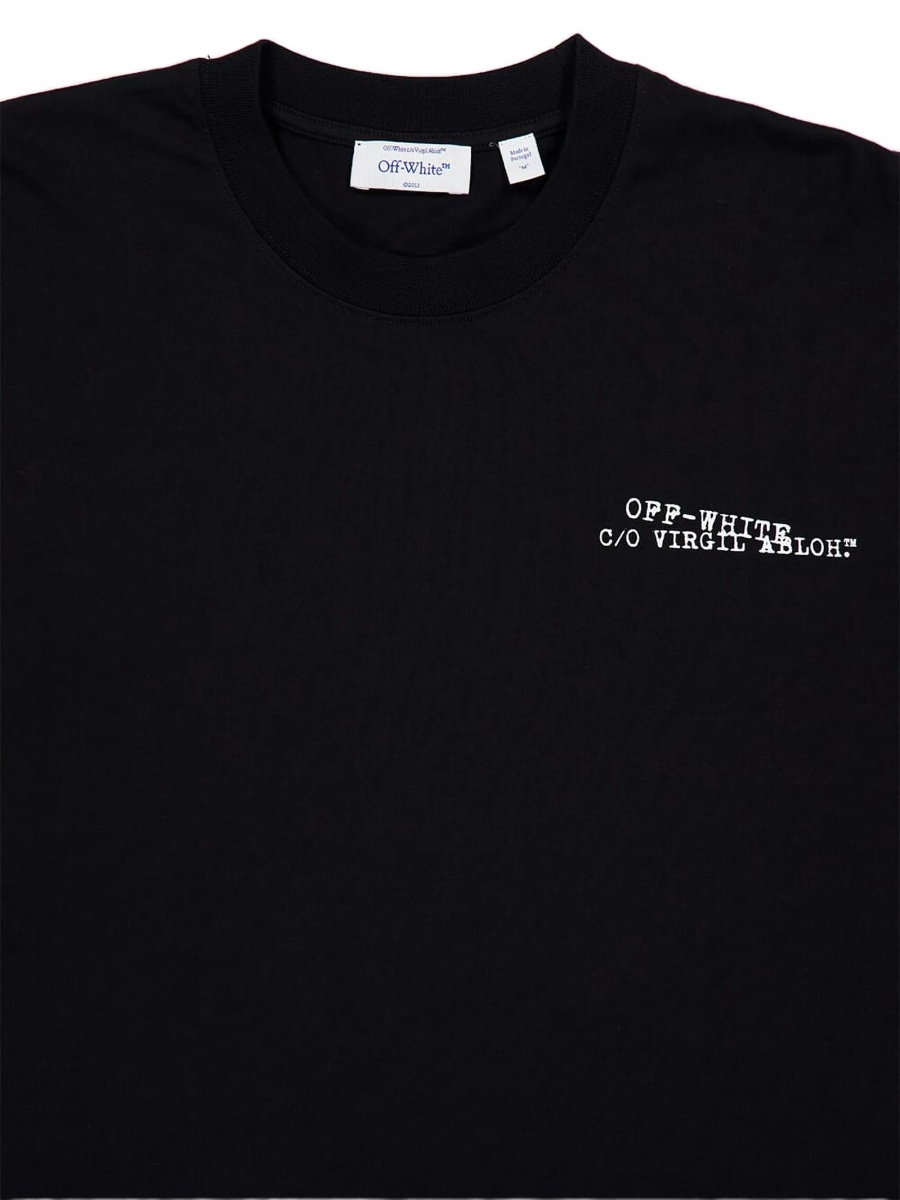 Tricou Off-White negru - Img 3
