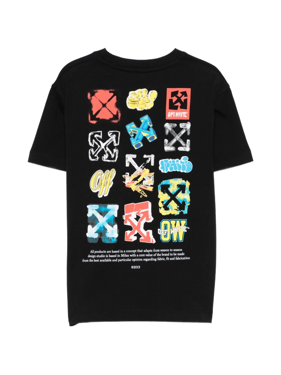 Tricou Off-White negru - Img 2