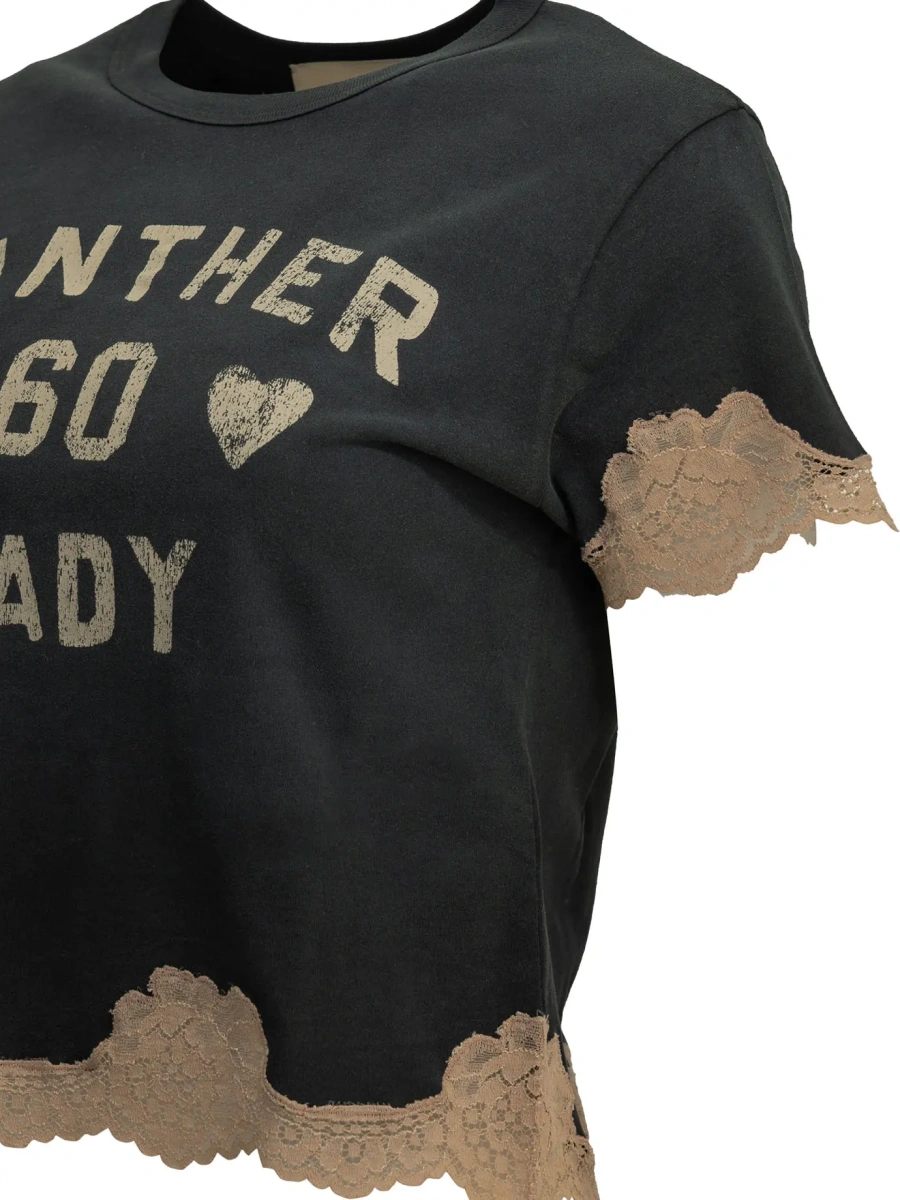 Tricou "Panther Lady" Crew-Neck T-Shirt - Img 4