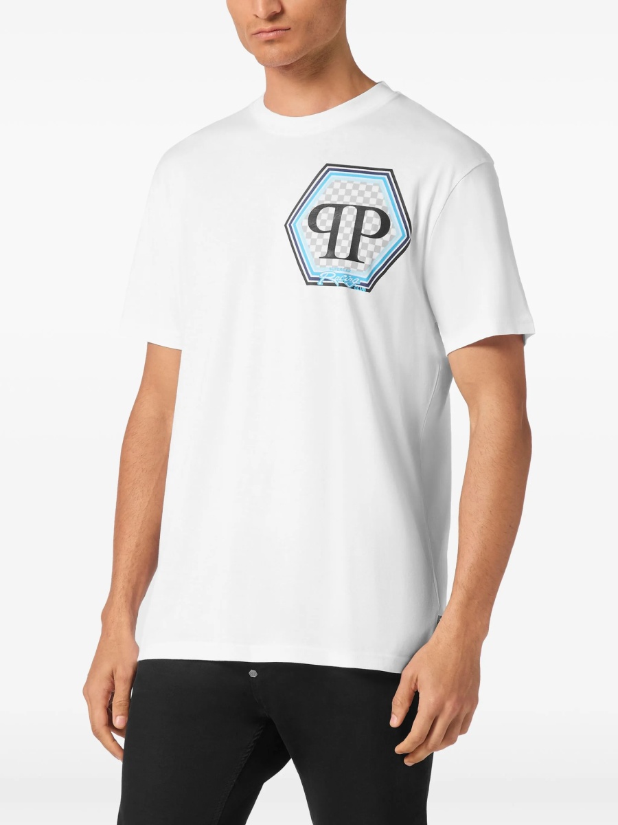 Tricou Philipp Plein alb - Img 3